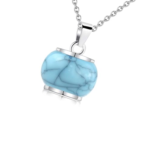 PUGEOAMN Pet Ashes Halskette Medaillon Halskette Für Tierische Haustiermutter Medomm Für Asche/Haare Blaue Halskette Für Asche/Haare PUGEOAMN Pet Ashes Halskette Medaillon Halskette Für Tierische Haustiermutter Medomm Für Asche/Haare Blaue Halskette Für Asche/Haare von PUGEOAMN