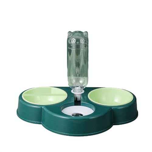 Futter- und Wassernapf-Set for Katzen, mit Wasserspender, geeignet for Katzen und Welpen, Katzennapf aus PP-Material Futter- und Wassernapf-Set for Katzen, mit Wasserspender, geeignet for Katzen und Welpen, Katzennapf aus PP-Material von PUIOKA