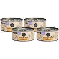 PUJA Premium Nassfutter Chicken Bowl für Katzen 4x100g von PUJA