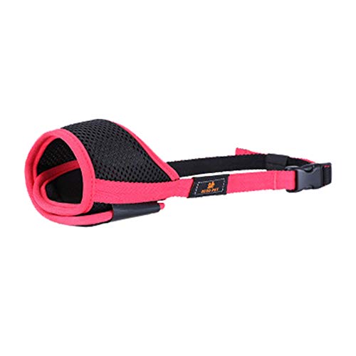 Maulkorb für Hundetraining, atmungsaktives Mesh und strapazierfähiges Nylon, verstellbar, mit weichem Polster für Training, Bellen, Beißen und Kauen, Schwarz, Größe M Maulkorb für Hundetraining, atmungsaktives Mesh und strapazierfähiges Nylon, verstellbar, mit weichem Polster für Training, Bellen, Beißen und Kauen, Schwarz, Größe M von PULaif