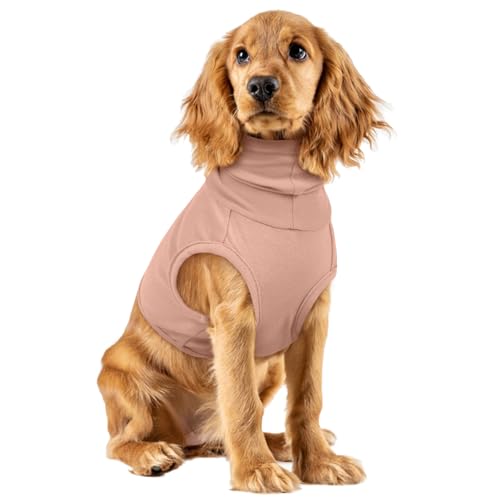 PUMYPOREITY Hundebody Nach Op, Ohrenschutz Hund Blutohr Hunde Body Shirt mit Hals Hundeohrschmerzen Hunde Ohrenschutz Silvester Beruhigungsweste(Hautrosa, XL) PUMYPOREITY Hundebody Nach Op, Ohrenschutz Hund Blutohr Hunde Body Shirt mit Hals Hundeohrschmerzen Hunde Ohrenschutz Silvester Beruhigungsweste(Hautrosa, XL) von PUMYPOREITY