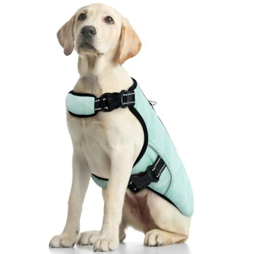 Kühlweste für Große Hunde, Hunde Kühlmantel Einstellbare Kühlung Hund Jacke Saugfähige & kühle Hundeweste für Sport heißes Wetter Sommer Dog Cooling Vest Coat(XL) von PUMYPOREITY