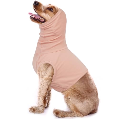 PUMYPOREITY Hundekopfverband für Ohrhämatome, Katzen Schutzanzug Kopfverband Hunde schal Ohrenschutz Hunde Shirts Katzenbody Nach Op(Hautrosa, S) PUMYPOREITY Hundekopfverband für Ohrhämatome, Katzen Schutzanzug Kopfverband Hunde schal Ohrenschutz Hunde Shirts Katzenbody Nach Op(Hautrosa, S) von PUMYPOREITY