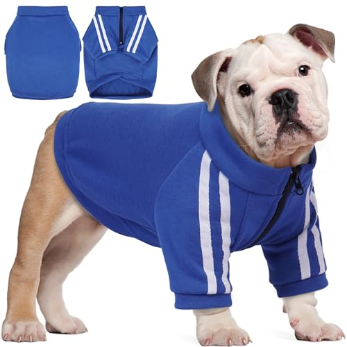 PUMYPOREITY Hunde-Kapuzenpullover, weich, warm, Winter, Blau, Größe 2XL PUMYPOREITY Hunde-Kapuzenpullover, weich, warm, Winter, Blau, Größe 2XL von PUMYPOREITY