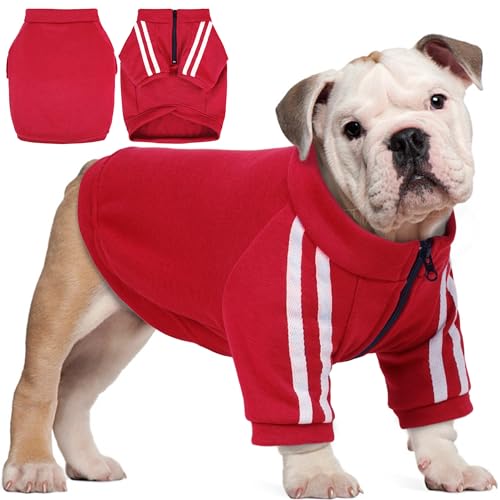 PUMYPOREITY Hunde-Kapuzenpullover, weich, warm, Winter, Rot, Größe L PUMYPOREITY Hunde-Kapuzenpullover, weich, warm, Winter, Rot, Größe L von PUMYPOREITY