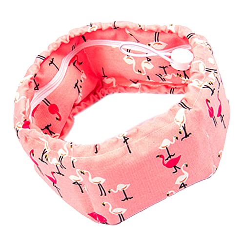 Kühlbandana für Hunde, Verstellbarer Hundekühlungskragen, Reduzierung der Temperatur, Doppelt Endete Kordelstring für Spaziergänge, Sport, Leinwandmaterial, Niedlicher (Vogel S) von PUNELE