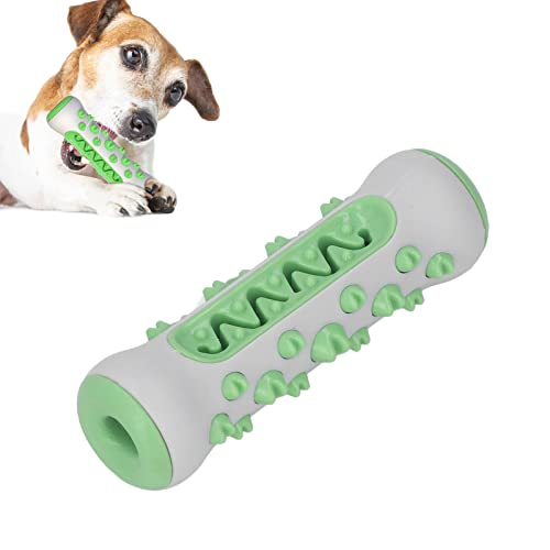PUNELE Beißstab Hundespielzeug Hund Zahnen Kauspielzeug Dental Kauspielzeug für Hunde Zahnreiniger Doggy Brushing Sticks (Grau Grün) von PUNELE