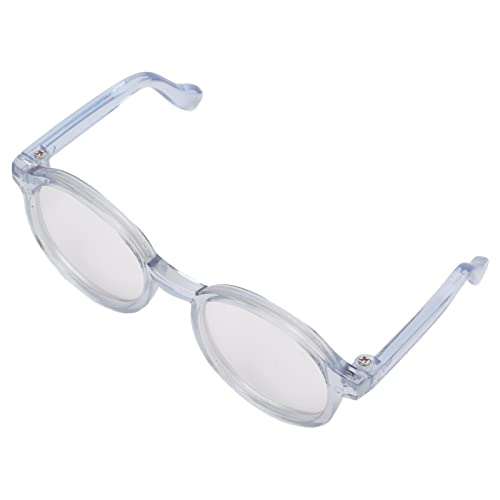 PUNELE Hunde Sonnenbrille Hundebrillen Haustierhundgläser Plastik Plastik Transparent Niedliche Stilvolle Haustier -Sonnenbrille für Katzen und Hunde mit Halskette für Fotografie (4) von PUNELE