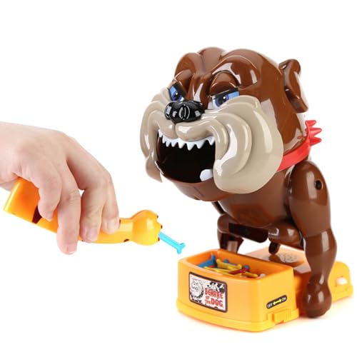 PUNELE Hundeknochenspiel, Vorsicht vor Dem Hund, Bösartiges Hundespielzeug, Simulationsspaß, Interaktives Knochenstehlen, Elektrisches Bösartiges Hundebiss-Fingerspielzeug für PUNELE Hundeknochenspiel, Vorsicht vor Dem Hund, Bösartiges Hundespielzeug, Simulationsspaß, Interaktives Knochenstehlen, Elektrisches Bösartiges Hundebiss-Fingerspielzeug für von PUNELE