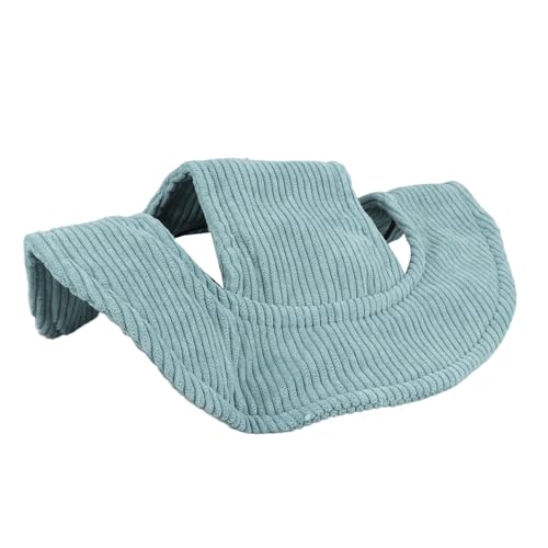 PUNELE Netter Leichter Hundemut, Weicher Bequemer Haustierhut mit Offenem Ohrdesign, Premium -Rippen -Samtmaterial für Schatten (M) von PUNELE