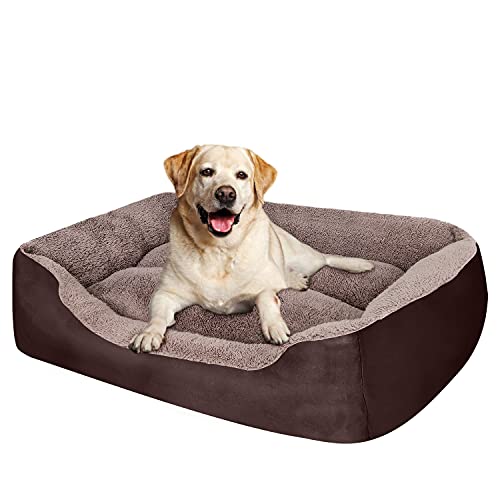 PUPPBUDD Pet Dog Bed for Medium Dogs,Dog Bed with Machine Washable Comfortable and Safety for Medium and Large Dogs Or Multiple (80 * 60cm) von PUPPBUDD
