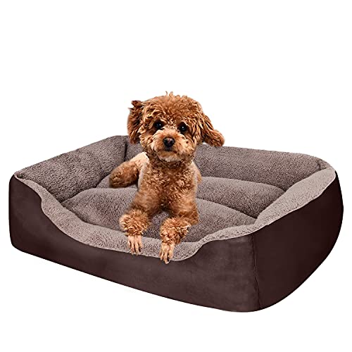 PUPPBUDD Pet Dog Bed for Medium Dogs,Dog Bed with Machine Washable Comfortable and Safety for Medium and Large Dogs Or Multiple (70 * 50cm) von PUPPBUDD
