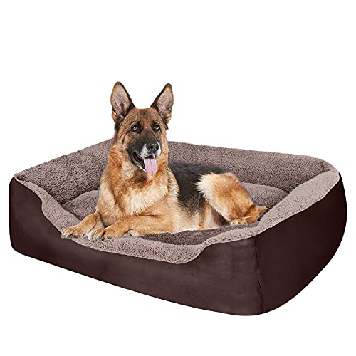 PUPPBUDD Pet Dog Bed for Medium Dogs,Dog Bed with Machine Washable Comfortable and Safety for Medium and Large Dogs Or Multiple (90 * 70cm) von PUPPBUDD