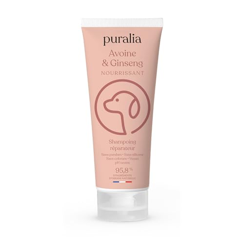 puralia - Reparatur-Shampoo für Hunde, 250 ml – 95,8 % Inhaltsstoffe natürlichen Ursprungs – Formel auf Basis von Hafer und Ginseng puralia - Reparatur-Shampoo für Hunde, 250 ml – 95,8 % Inhaltsstoffe natürlichen Ursprungs – Formel auf Basis von Hafer und Ginseng von PURALIA