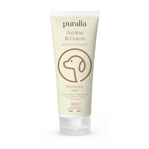 puralia - Shampoo für Welpen 250 ml – 96,6 % Inhaltsstoffe natürlichen Ursprungs – nicht reizende Formel auf Basis von Hafer und Baumwolle puralia - Shampoo für Welpen 250 ml – 96,6 % Inhaltsstoffe natürlichen Ursprungs – nicht reizende Formel auf Basis von Hafer und Baumwolle von PURALIA