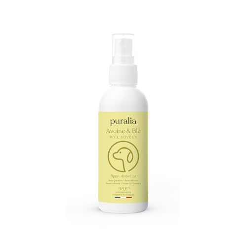 puralia - Fellpflege Hund, Zerkleinerungsspray für Hunde, 150 ml – 98,6 % Inhaltsstoffe natürlichen Ursprungs – Formel auf Basis von Hafer und Weizen puralia - Fellpflege Hund, Zerkleinerungsspray für Hunde, 150 ml – 98,6 % Inhaltsstoffe natürlichen Ursprungs – Formel auf Basis von Hafer und Weizen von PURALIA