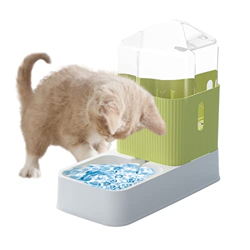 Automatischer Futterspender für Haustiere, 3,5 l | 3,5 l, PP-Material für Haustiere, Wasserspender mit großer Kapazität, Wasserspender für Haustiere Purble von PURBLE