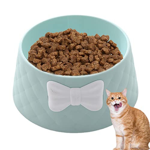 Basic Katzennapf | Katzennäpfe für Futter und Wasser,Cat Dishes Hundefutternäpfe für kleine Haustiere im Innenbereich zur Linderung von gelegentlichem Erbrechen Purble von PURBLE