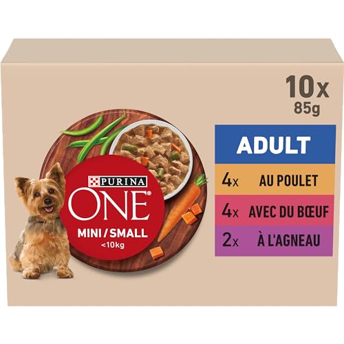 PURINA ONE Mini Rind Huhn Lamm 10 x 85 g Erwachsene PURINA ONE Mini Rind Huhn Lamm 10 x 85 g Erwachsene von PURINA ONE