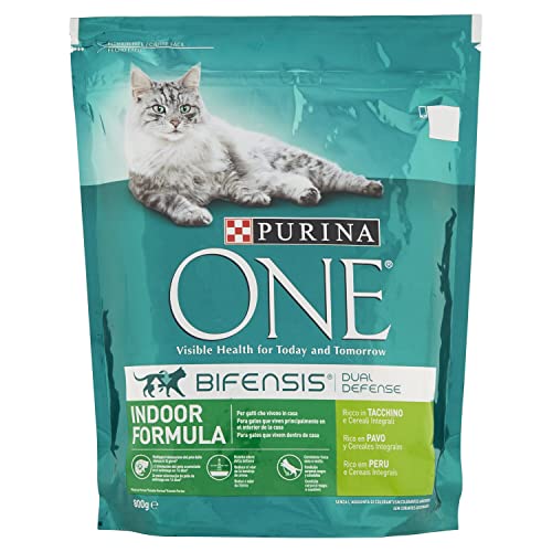 Purina One Bifensis Indoor Formel Kroketten Katzen Truthahn und Getreide 800g von PURINA ONE