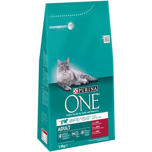Purina One ausgewachsenes Rindfleisch - Vollkornprodukte 1,5 kg Purina One ausgewachsenes Rindfleisch - Vollkornprodukte 1,5 kg von PURINA ONE