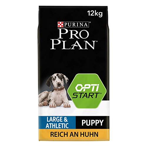 Pro Plan PURINA PRO PLAN Large Athletic Puppy Healthy Start, Welpenfutter trocken, reich an Huhn, 1er Pack (1 x 12 kg) von Pro Plan