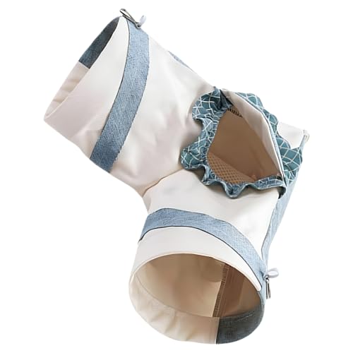 Belüfteter Spielschlauch für Kleintiere mit freundlichem Stoff, verstellbare Aufhängungssysteme für aktive Haustierübungen und Ausruhen, Haustier-Anreicherungsrohr Belüfteter Spielschlauch für Kleintiere mit freundlichem Stoff, verstellbare Aufhängungssysteme für aktive Haustierübungen und Ausruhen, Haustier-Anreicherungsrohr von PURPLELILY