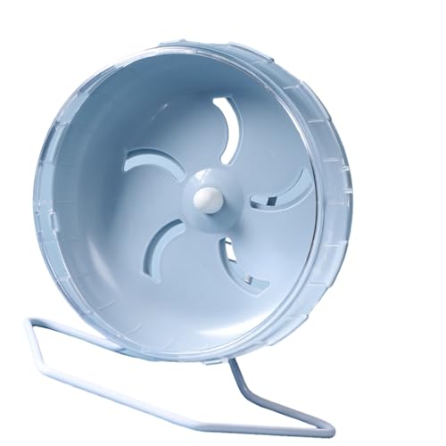 Kleintier-Übungsrad, Interaktions-Stummschaltung, Roller und Basis für Hamster, fördert aktive Tiergesundheit, Käfig-Lebensräume, Spielzeug, Hamsterkäfig-Zubehör von PURPLELILY