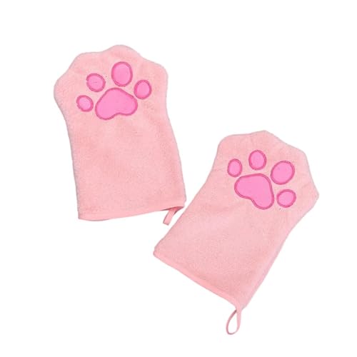PURPLELILY Haustier-Handschuh-Handtuch für Hunde, weiches und saugfähiges Gewebe mit Aufhängegriff für den Einsatz PURPLELILY Haustier-Handschuh-Handtuch für Hunde, weiches und saugfähiges Gewebe mit Aufhängegriff für den Einsatz von PURPLELILY