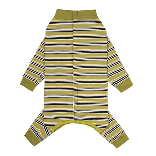 Warmes, langärmeliges Haustier-Outfit, chirurgischer Body, weicher Polyestermantel für kleine bis mittelgroße Rassen, Hunde, kaltes Wetter von PURPLELILY