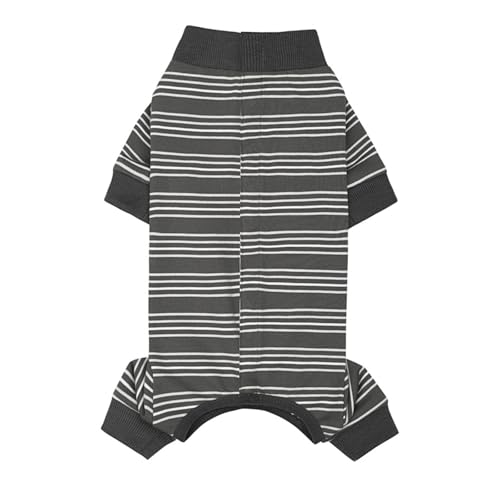 Warmes, langärmeliges Haustier-Outfit, chirurgischer Body, weicher Polyestermantel für kleine bis mittelgroße Rassen, Hunde, kaltes Wetter von PURPLELILY