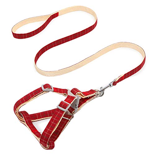 Gehende Hundeleine Striped Traction Rope -bite Brustgurt Pet Red S Little Surprise von PURRL