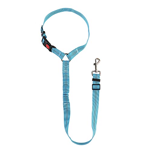 Hunde-Sicherheitsgurt Hund Katze Autogurt Praktisches Nylon Hellblau Little Surprise von PURRL