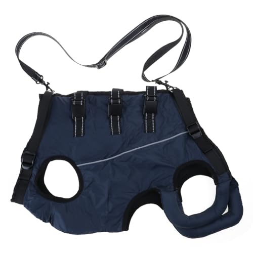 Stützgeschirr for große Hunde, verletzte und ältere Haustiere(Navy Blue,M) von PUYUNA