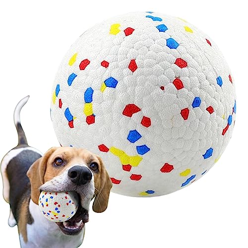 PW TOOLS Kauballspielzeug für Hunde - Kaubares Hundeballspielzeug weich | Leichtes, schwimmfähiges Kauspielzeug, multifunktionaler Ball mit guter Widerstandsfähigkeit für Eichhörnchen, Chinchilla von PW TOOLS