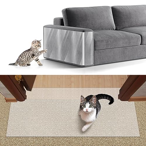 12,20 X 98,42 Zoll Teppichschutz für Katzen, Langlebiger Kunststoff Katze Kratzschutzfolie für Teppich/Boden/Schlafzimmer/Tür/Veranda verwenden, verhindern, DASS Teppiche von Scratching/Tragen 12,20 X 98,42 Zoll Teppichschutz für Katzen, Langlebiger Kunststoff Katze Kratzschutzfolie für Teppich/Boden/Schlafzimmer/Tür/Veranda verwenden, verhindern, DASS Teppiche von Scratching/Tragen von PWEZON
