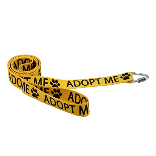 PWHAOO Adopt Me Hundeleine für Welpen, Geschenk, Hundebesitzer, Geschenk für Hunde, Rettungsgeschenk (Adopt Me Leash) von PWHAOO