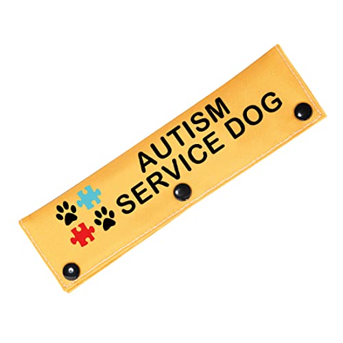 PWHAOO Autismus-Service-Hundeleine, Autismus, Hund, Autismus, Autismus, Hundeleine, Hülle (Autismus-Service) von PWHAOO