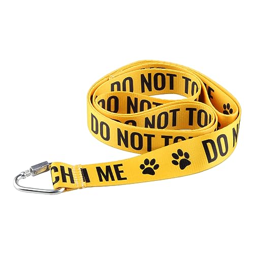PWHAOO Dot Not Pet/Do Not Touch Me/Ask to Pet Nervous Dog Lead Shy Rescue Dog Gift Nervous Shy Dog Gift (Do Not Touch Me Leash) von PWHAOO