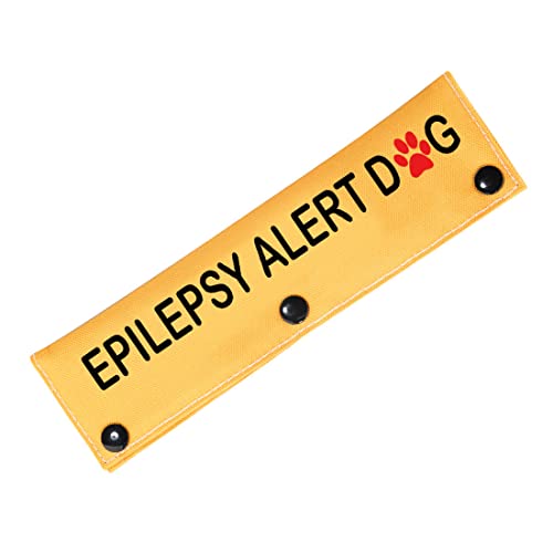 PWHAOO Epilepsie Alert Hundeleine Hülle Notfall Medizinische Hundeleine Wrap Epilepsie Medizinische Warnung Geschenk (Epilepsiehülle) von PWHAOO