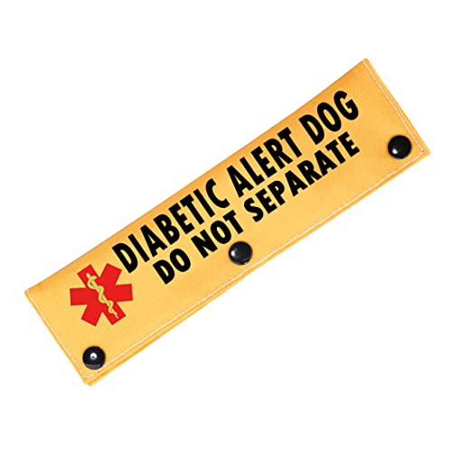 PWHAOO Hundeleine für Diabetiker, Diabetiker, Alarm, Hund nicht trennen (nicht separate Hülse) von PWHAOO
