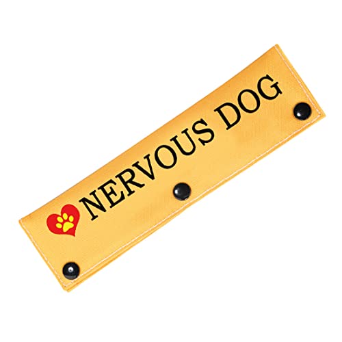 PWHAOO Nervous Dog Leash Wrap Rescue Dogs Anxious Dogs Leash Sleeve Scared Dogs Leash Wrap (Nervous Dog Sleeve) von PWHAOO