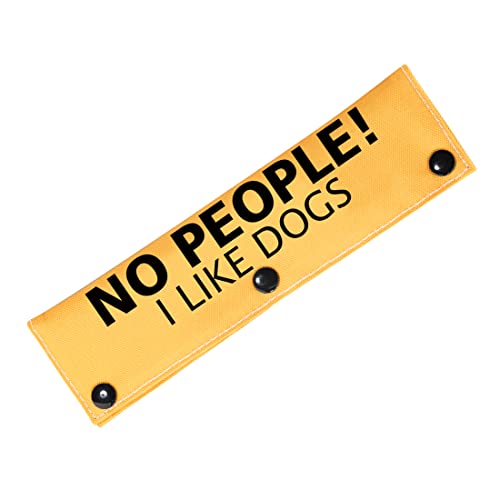 PWHAOO No Dogs/No People Leash Wrap Give Me Space Hundeleine Wrap Rettungsleine Abdeckung (keine Personenhülle) von PWHAOO