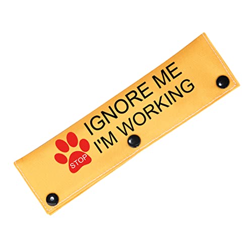 PWHAOO Service Hundeleine, Hülse, gepunktet, nicht für Haustierarbeiten, Hundeleine, Service-Hundeleine (Stop Ignnore me Sleeve) von PWHAOO