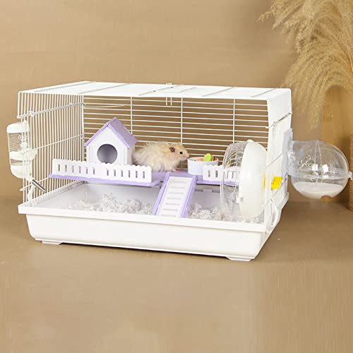 Kleintierkäfig, Käfig für Haustiere, Hamsterkäfige, Mäusekäfige und Lebensräume, können Haustiere rechtzeitig beobachten, Hamster-Landschaftshaus, große Hamsterkäfige geeignet(C3) von PXAMORTEL