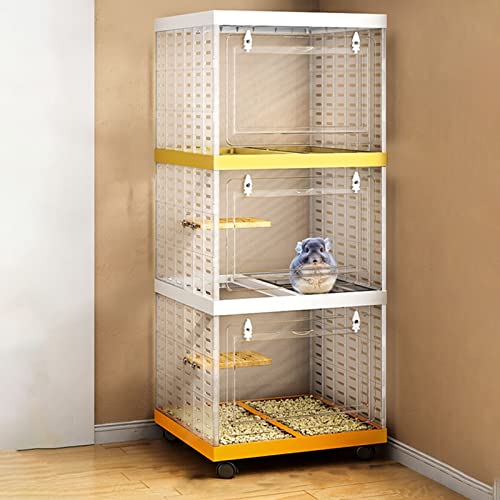 Kleintierkäfig, Käfig für Haustiere, Kaninchenstall - Kleintierkäfig, Hasenkäfig, Innenkäfig for Meerschweinchen mit Rollen, Frettchenkäfig, Kurzkopfgleitbeutlerkäfig, Käfig(Empty Cage,B45*45*111cm) Kleintierkäfig, Käfig für Haustiere, Kaninchenstall - Kleintierkäfig, Hasenkäfig, Innenkäfig for Meerschweinchen mit Rollen, Frettchenkäfig, Kurzkopfgleitbeutlerkäfig, Käfig(Empty Cage,B45*45*111cm) von PXAMORTEL