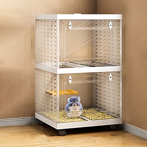 Kleintierkäfig, Käfig für Haustiere, Kaninchenstall - Kleintierkäfig, Hasenkäfig, Innenkäfig for Meerschweinchen mit Rollen, Frettchenkäfig, Kurzkopfgleitbeutlerkäfig, Käfig(Empty Cage,45*45*75cm) Kleintierkäfig, Käfig für Haustiere, Kaninchenstall - Kleintierkäfig, Hasenkäfig, Innenkäfig for Meerschweinchen mit Rollen, Frettchenkäfig, Kurzkopfgleitbeutlerkäfig, Käfig(Empty Cage,45*45*75cm) von PXAMORTEL