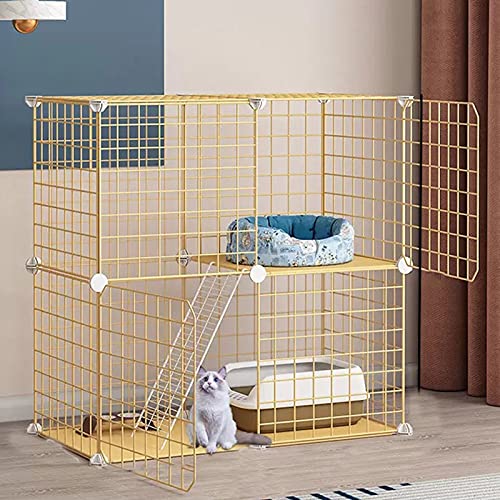 Kleintierkäfig, Käfig für Haustiere, Katzenkäfig, Meerschweinchenkäfig, Hamsterkäfig, Metallkäfig for Kleintiere, großes Haustierhaus for den Innenbereich, zusammenklappbar, großes Katzenhaus for den Kleintierkäfig, Käfig für Haustiere, Katzenkäfig, Meerschweinchenkäfig, Hamsterkäfig, Metallkäfig for Kleintiere, großes Haustierhaus for den Innenbereich, zusammenklappbar, großes Katzenhaus for den von PXAMORTEL
