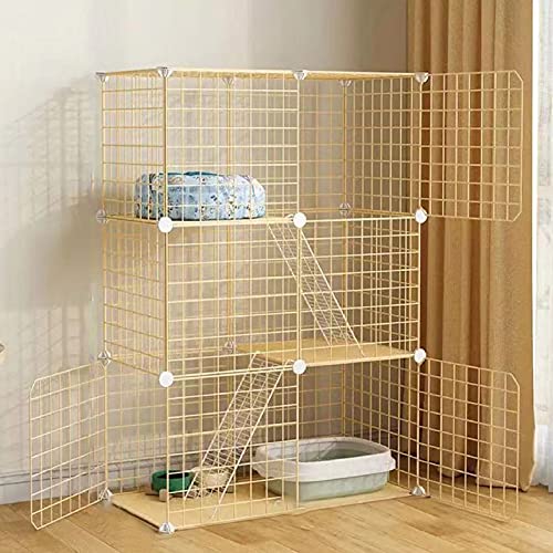 Kleintierkäfig, Käfig für Haustiere, Katzenkäfig, Meerschweinchenkäfig, Hamsterkäfig, Metallkäfig for Kleintiere, großes Haustierhaus for den Innenbereich, zusammenklappbar, großes Katzenhaus for den Kleintierkäfig, Käfig für Haustiere, Katzenkäfig, Meerschweinchenkäfig, Hamsterkäfig, Metallkäfig for Kleintiere, großes Haustierhaus for den Innenbereich, zusammenklappbar, großes Katzenhaus for den von PXAMORTEL