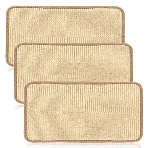 3 Stück Kratzmatte Katze Selbstklebend, Sisalmatte 50x25cm Mit Anti-Rutsch-Funktion, Schützt Wände Und Möbel, Langlebige Kratzmatte Katze Wand Für Zuhause 3 Stück Kratzmatte Katze Selbstklebend, Sisalmatte 50x25cm Mit Anti-Rutsch-Funktion, Schützt Wände Und Möbel, Langlebige Kratzmatte Katze Wand Für Zuhause von PZJFH